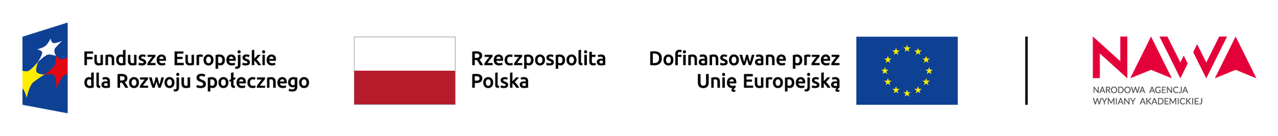 Logo FERS, RP, UE, NAWA.